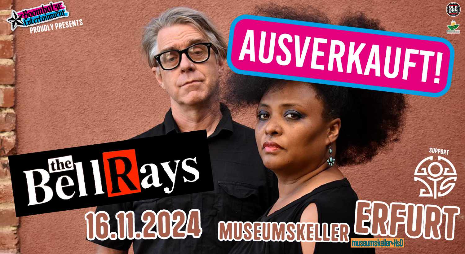 THE BELLRAYS [USA] + GODDYS [D] | Museumskeller Erfurt